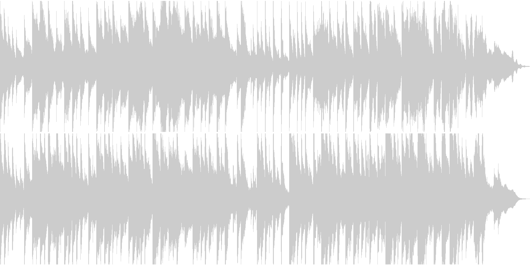 学校の裏山っぽい音楽の未再生の波形