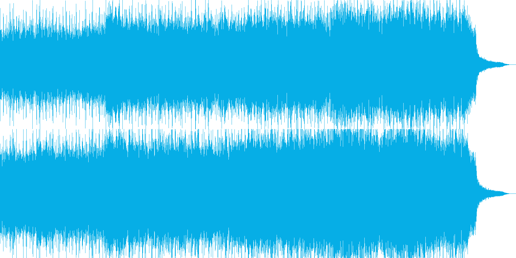 古代遺跡へ思いをはせる民族緒の曲の再生済みの波形