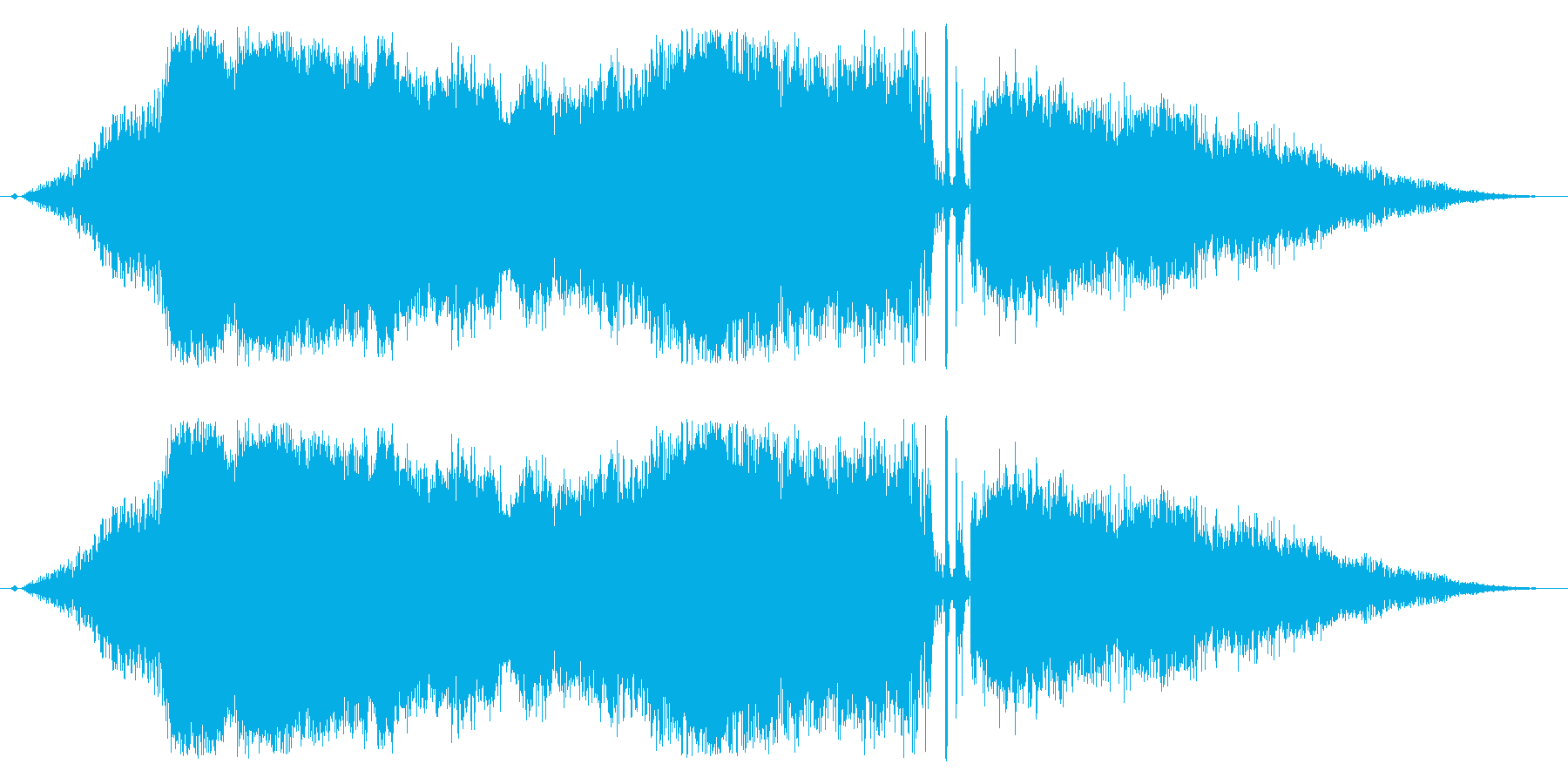 【レース06】ド迫力のエンジン効果音!の再生済みの波形