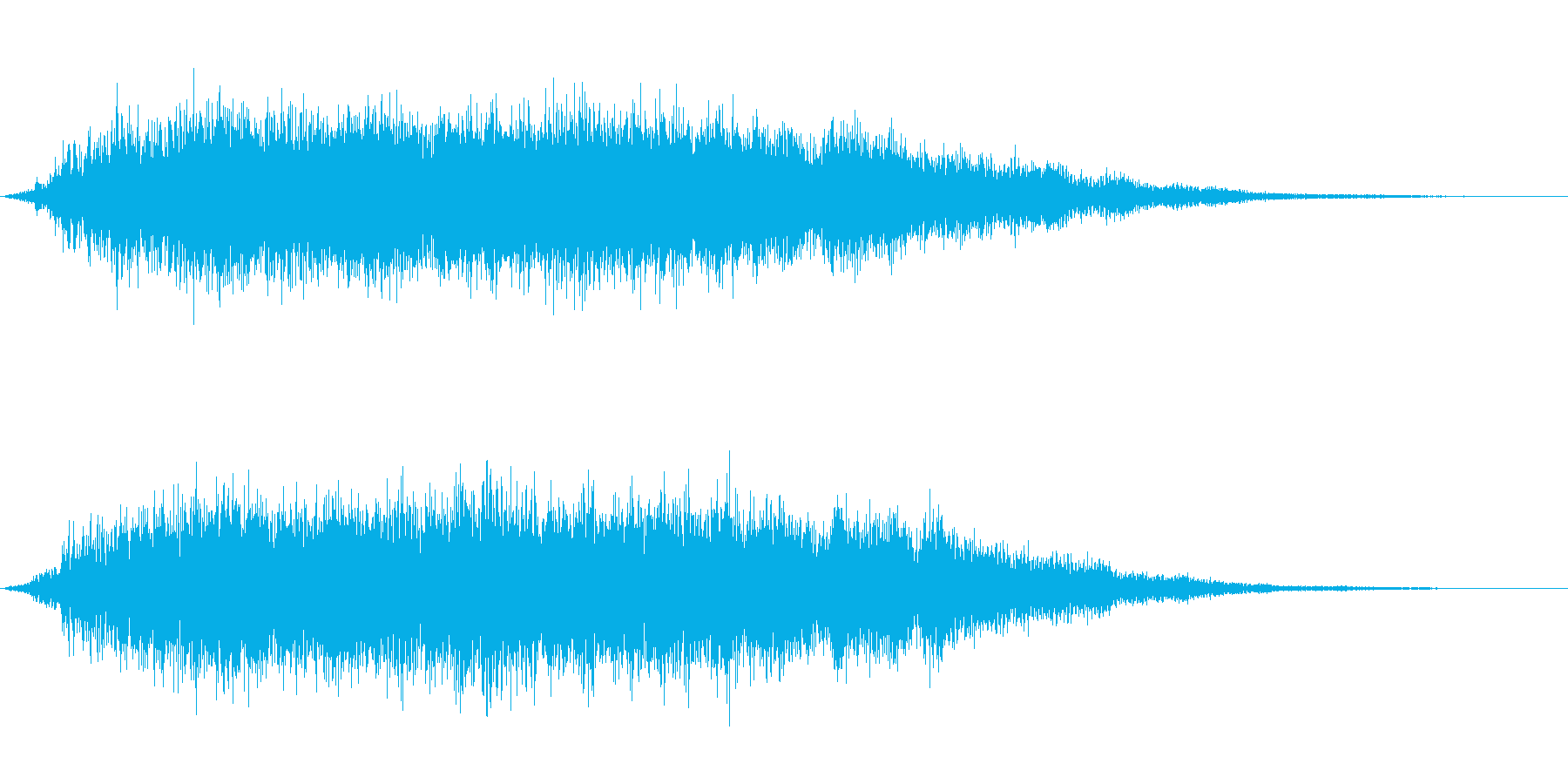 魔法効果などに使える音です。の再生済みの波形