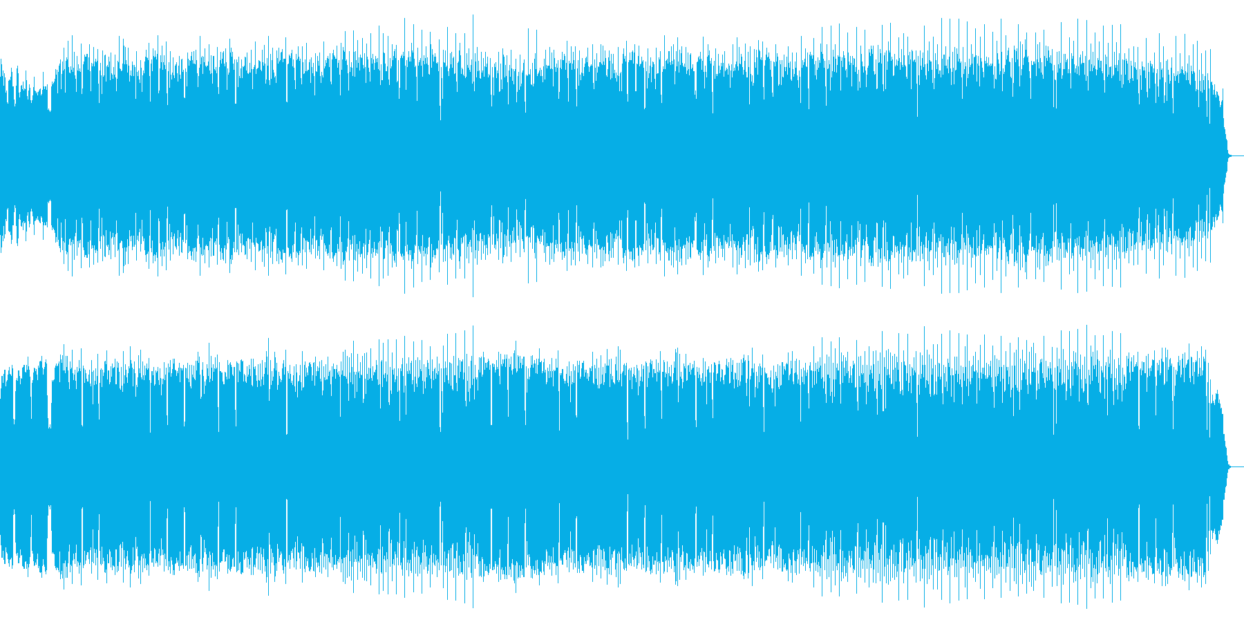フルートの清々しい旋律で包み込む様な楽曲の再生済みの波形