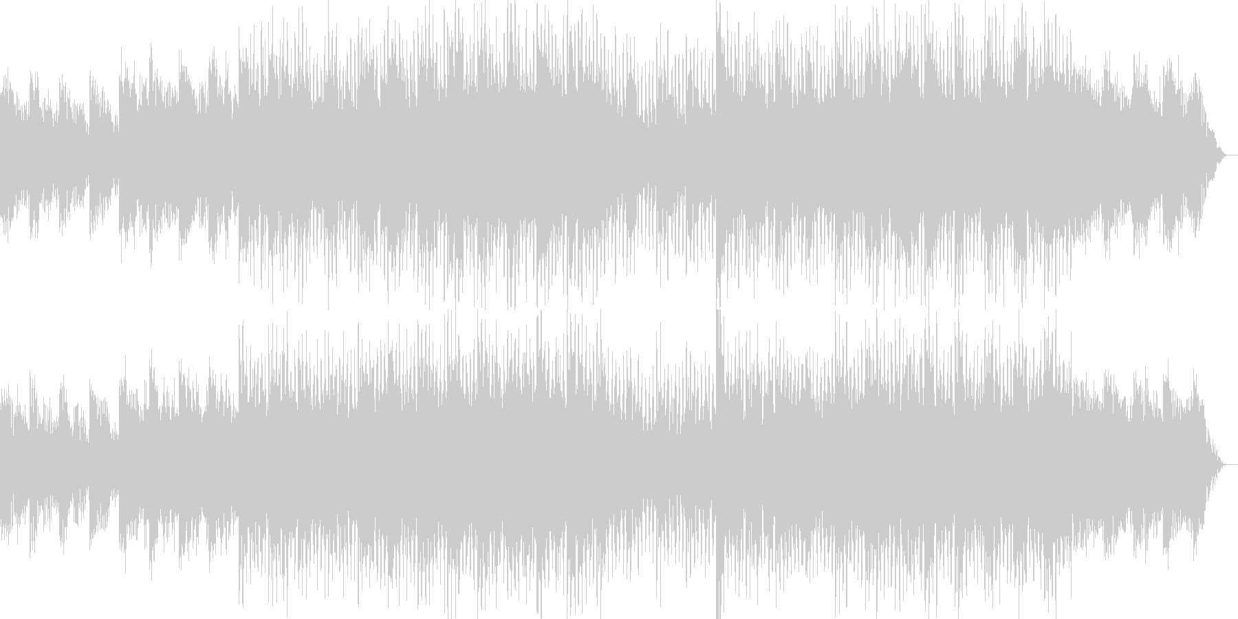現代的で都会的なクラブ系EDM-10の未再生の波形