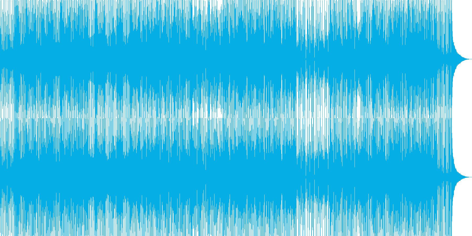 今どきBGM_楽しい_ウクレレ_淡々1の再生済みの波形