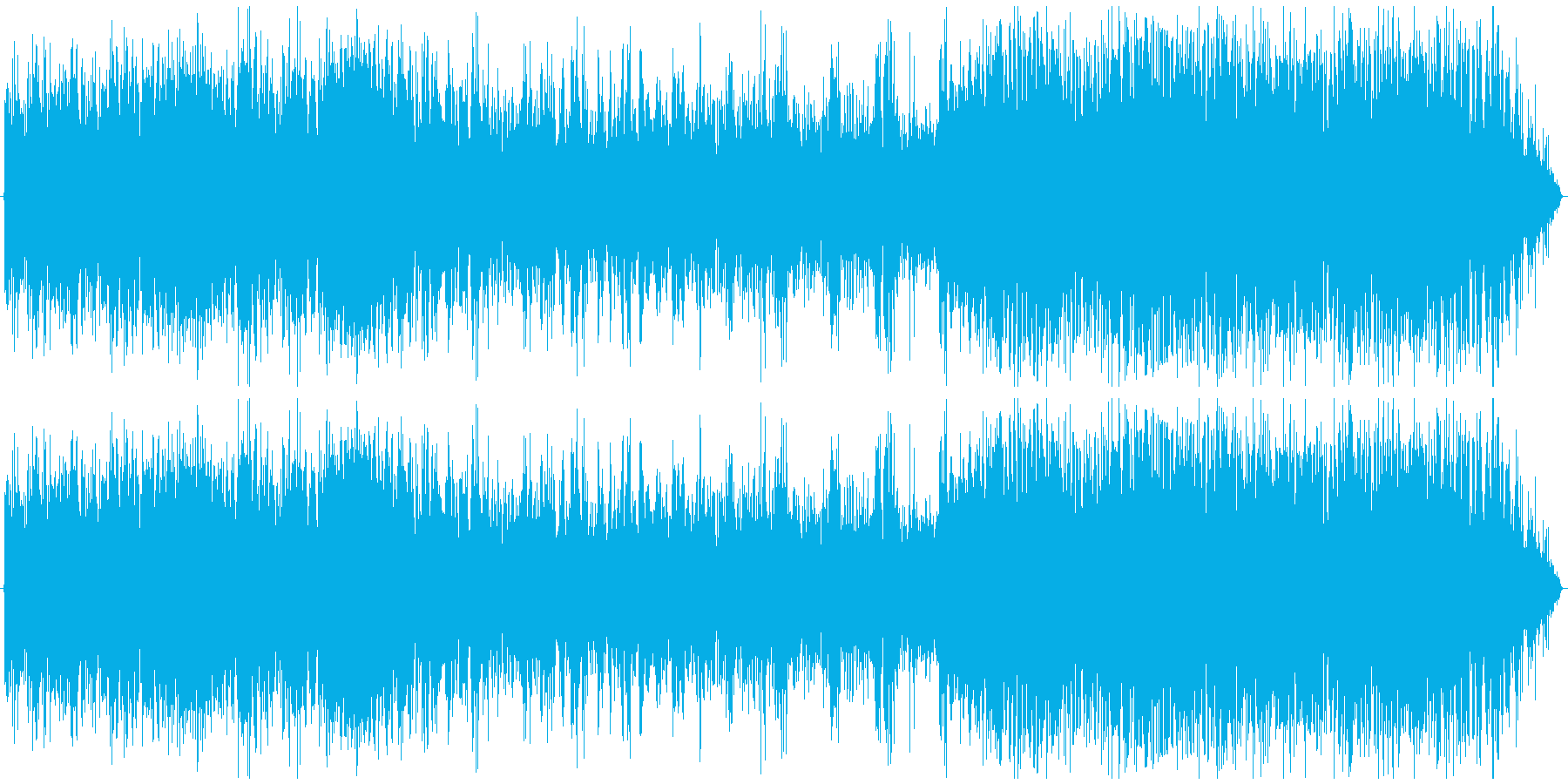 電車の中の環境音です。の再生済みの波形