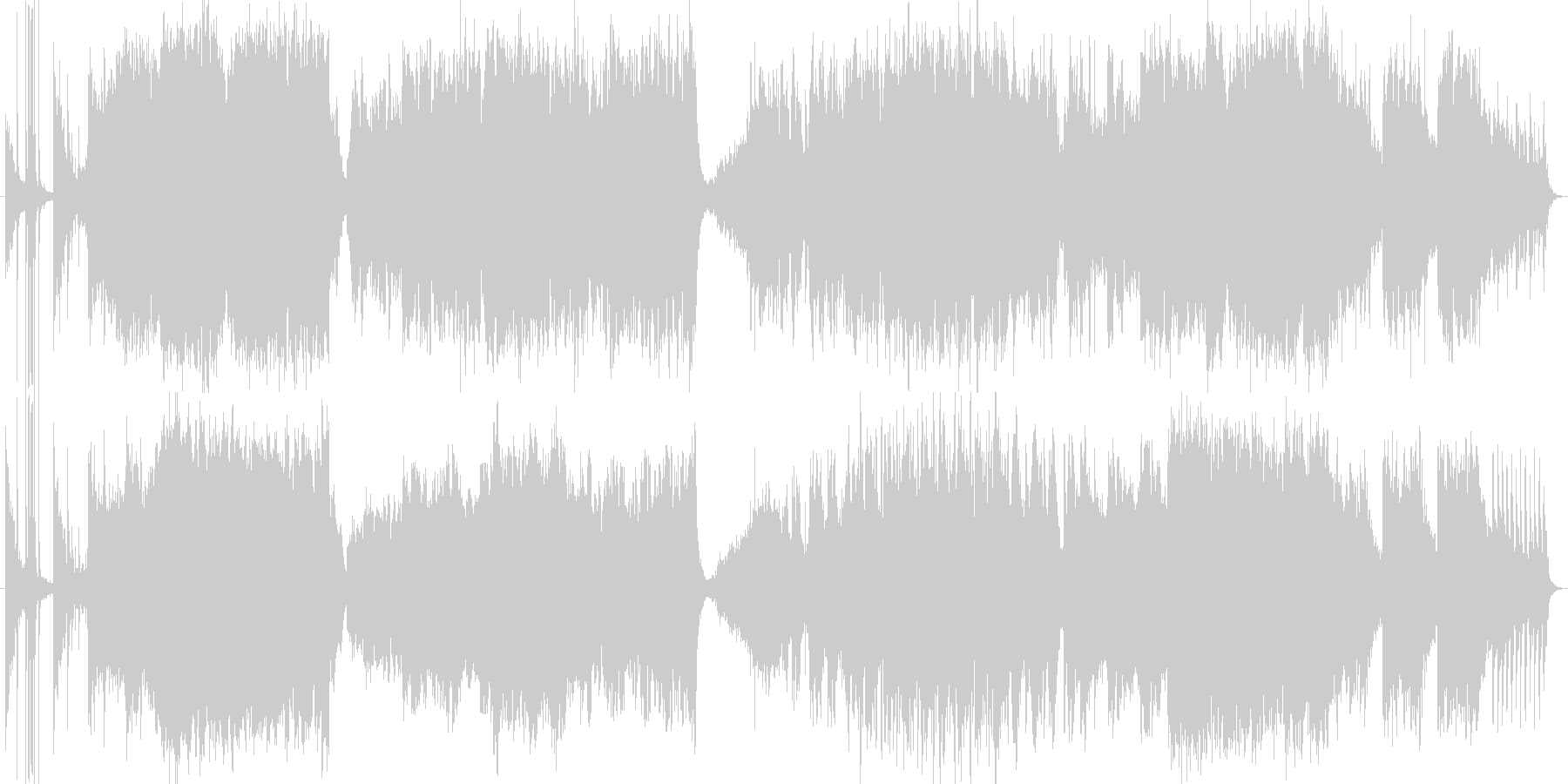 初代エイリアンのような不気味なホラー音楽の未再生の波形