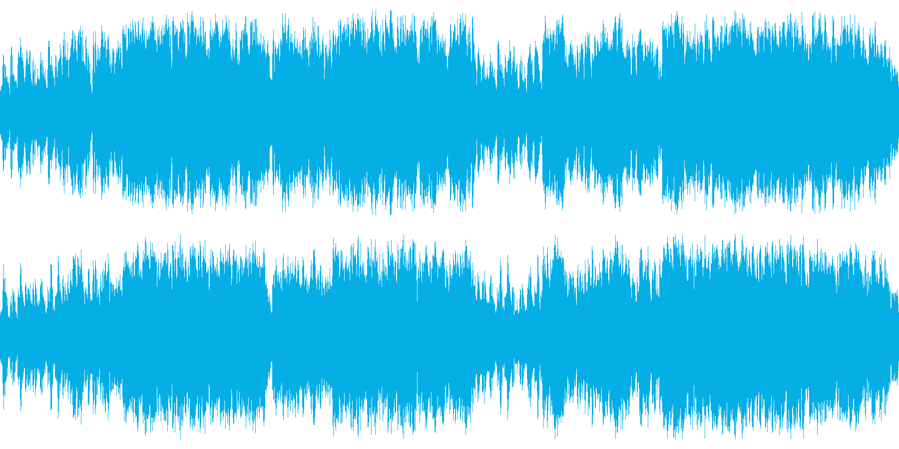 不気味・幻想的ホラー・切ないオルゴール曲の再生済みの波形