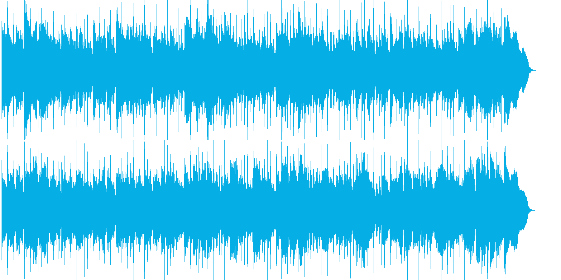 柔らかく温かい雰囲気のポップスの再生済みの波形