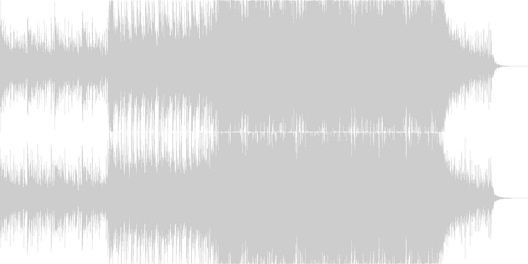 爽やかなUKロックの未再生の波形