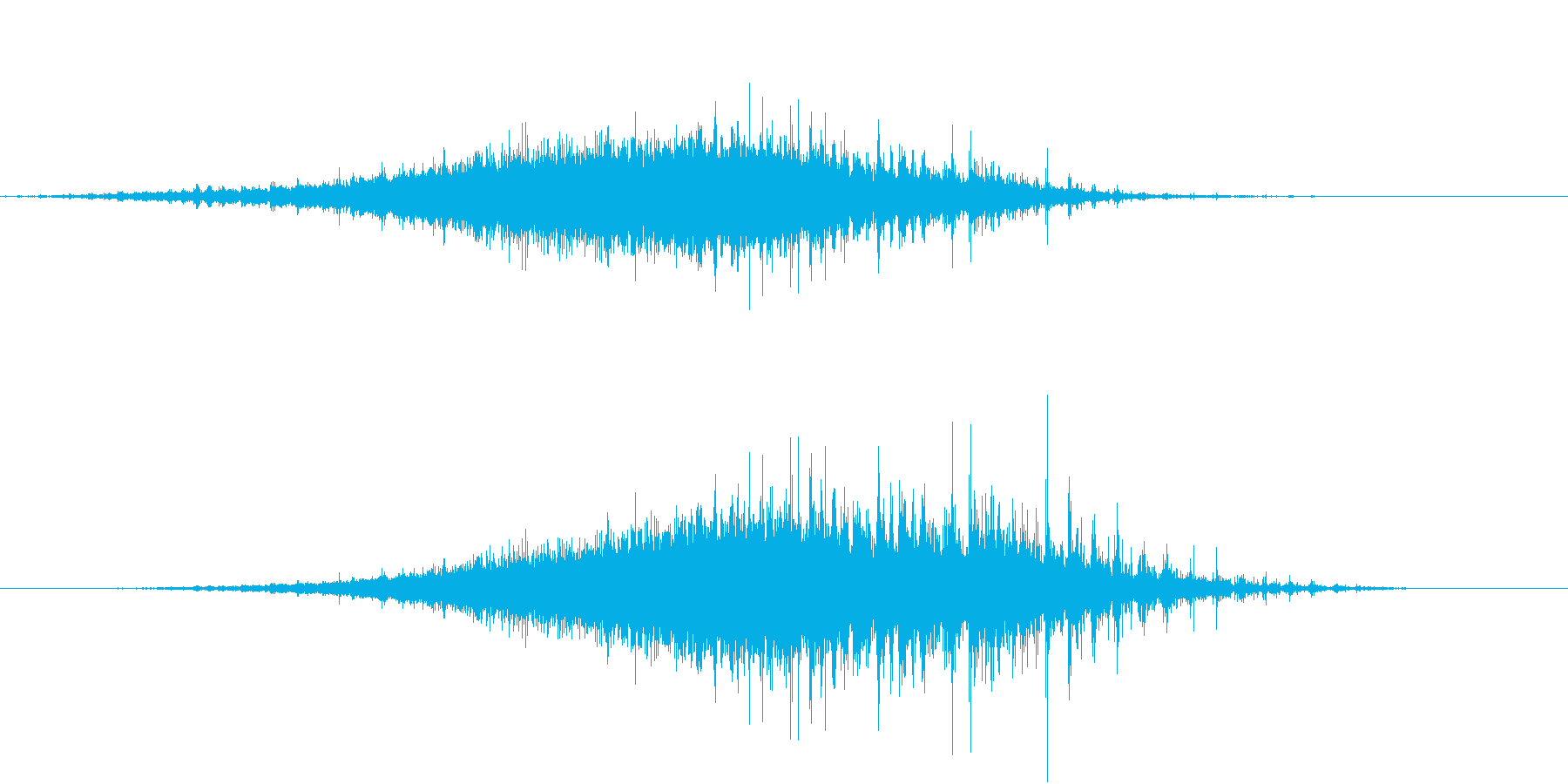 「シャラシャラ」数珠を擦った音 L-Rの再生済みの波形