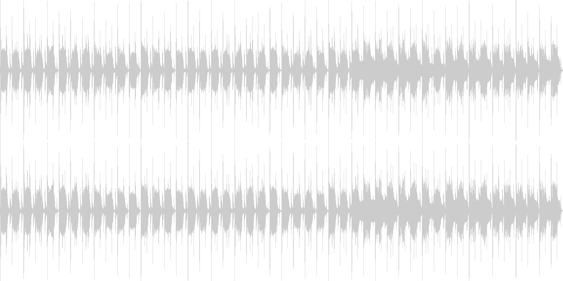 木琴とリコーダーのほのぼの+ほんわかな曲の未再生の波形