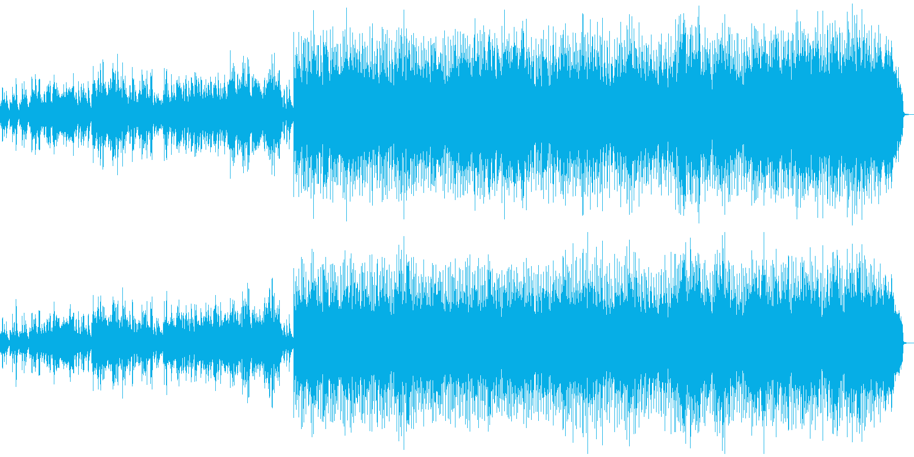 明日も頑張ろうと思えるようなピアノ曲の再生済みの波形