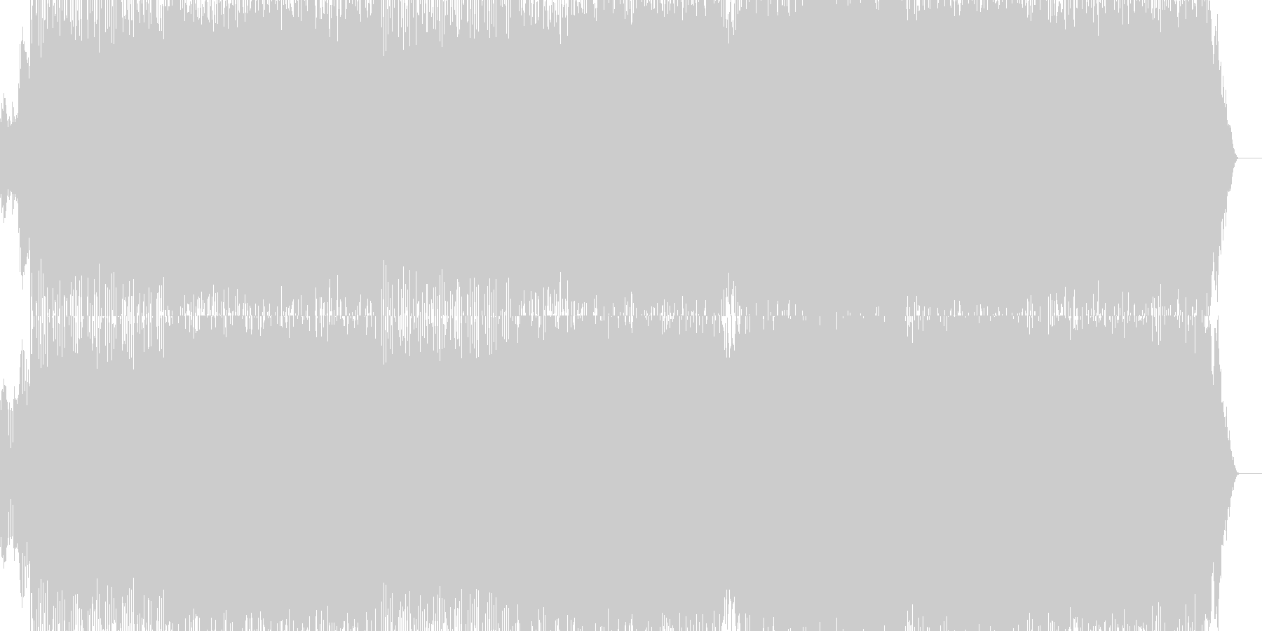 軽快、はつらつ、雑踏、アウトドア、力強いの未再生の波形
