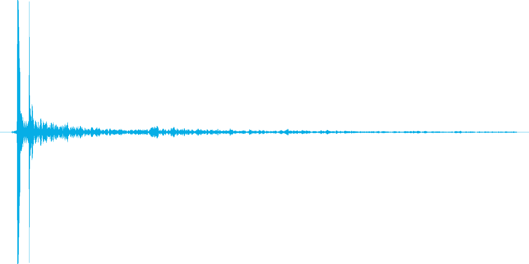 水滴、水の落ちる音です 09の再生済みの波形