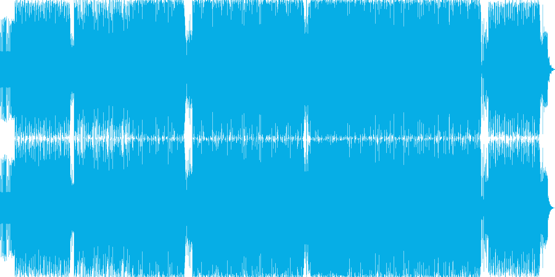 もしもキーボードがギター弾いちゃったら…の再生済みの波形