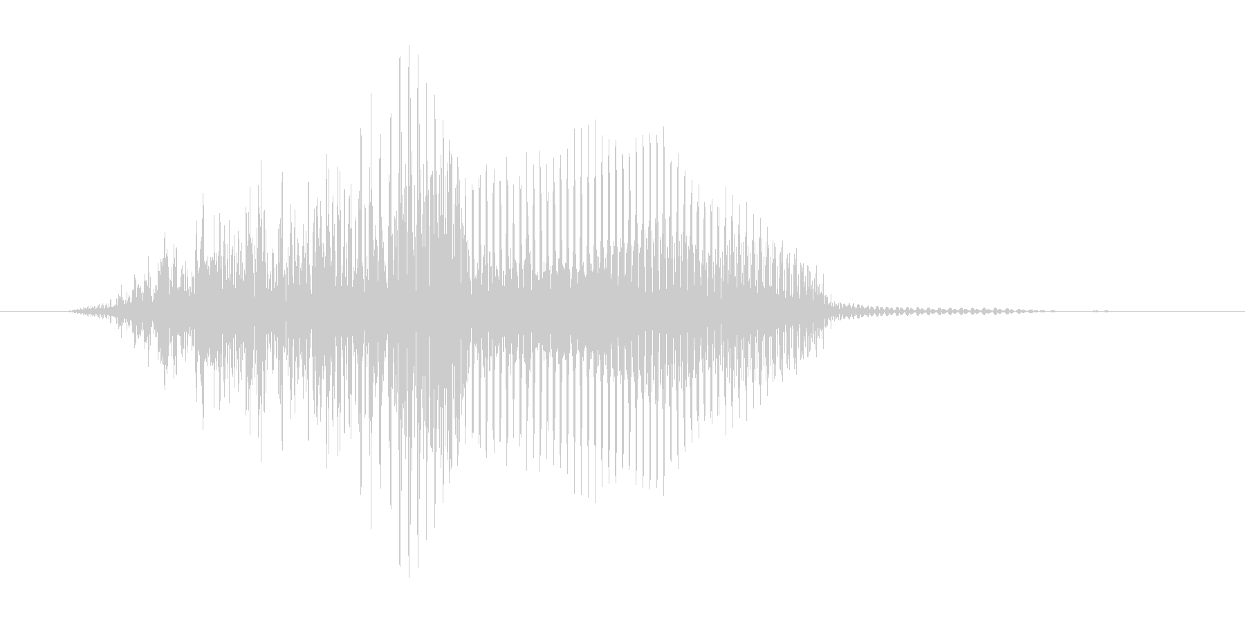 はっ!(Type-E)の未再生の波形