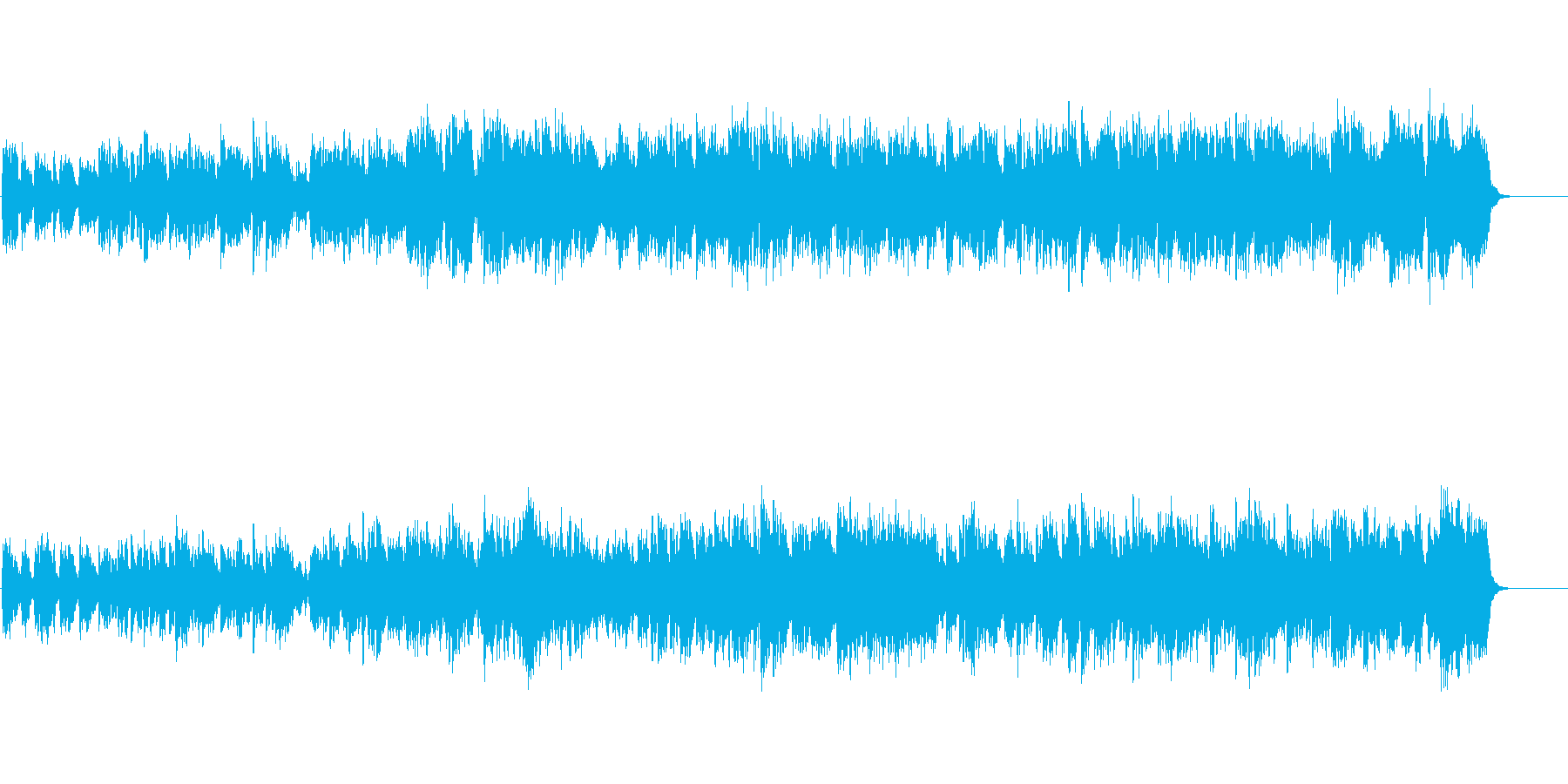 名曲”いつか王子様が”パブリックドメインの再生済みの波形