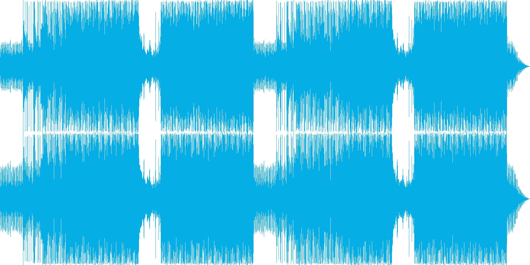 推理シーンにぴったりのミステリアスな曲の再生済みの波形