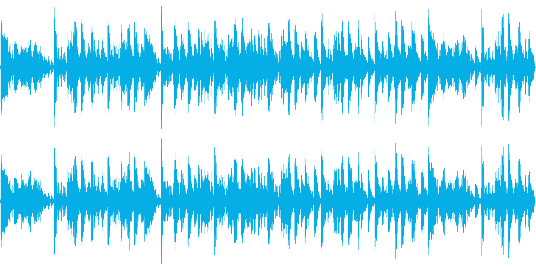 メロディアスDubsteです。の再生済みの波形