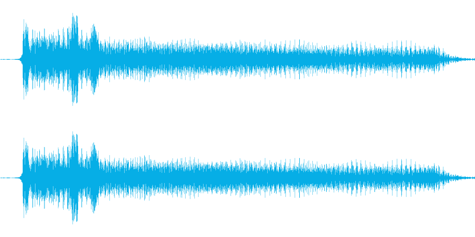 【うわ~】Byエレキギターの再生済みの波形