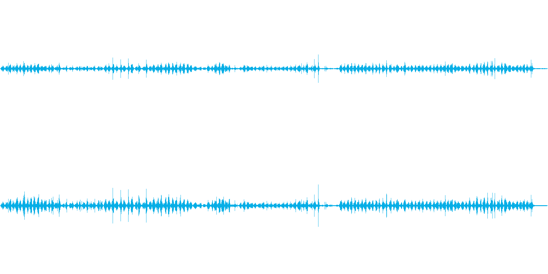 しゃかしゃか。歯磨き、歯を磨く音ですの再生済みの波形