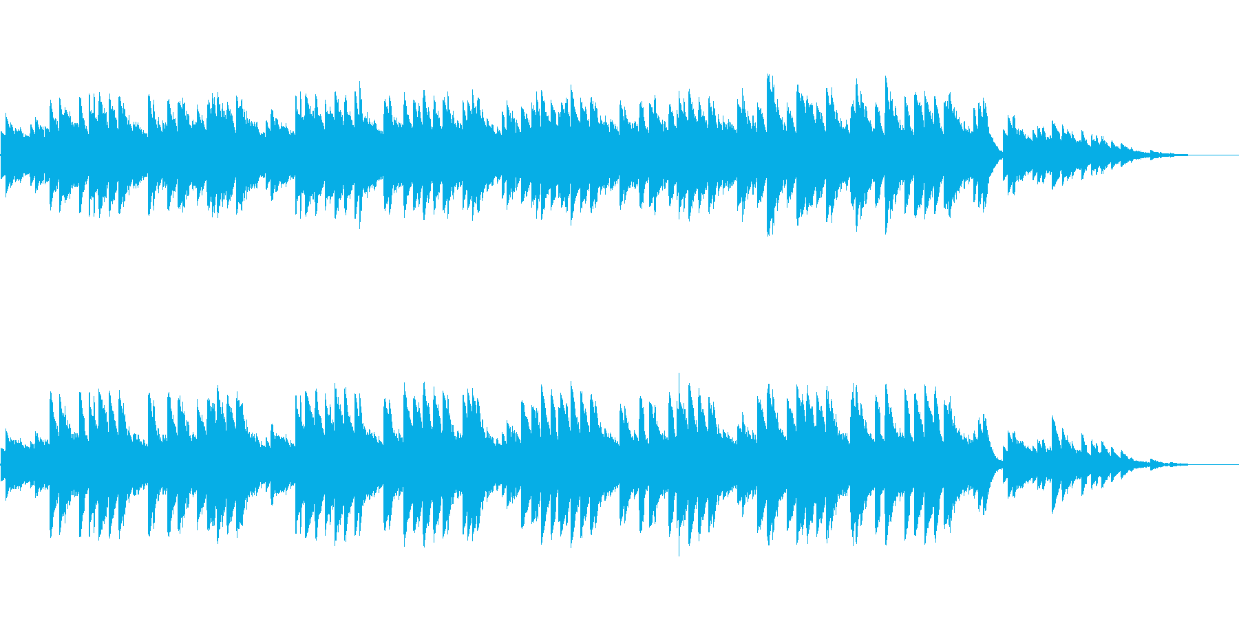 8bitクラシック-歌の翼に-の再生済みの波形