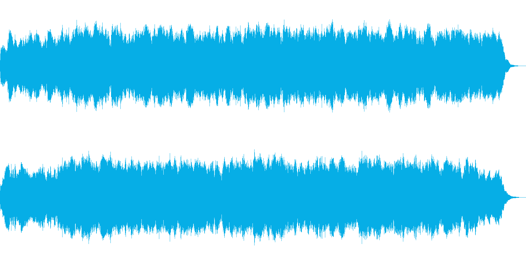 パイプオルガンのフーガ No.10の再生済みの波形