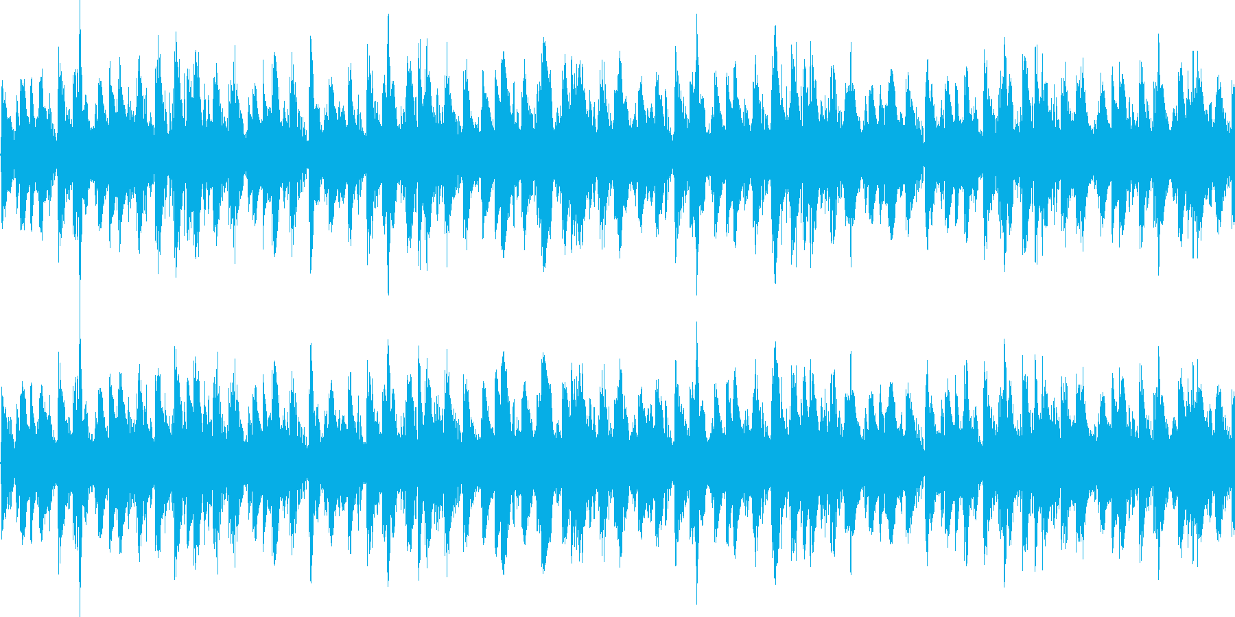 BGMに最適 おしゃれなループ音源の再生済みの波形