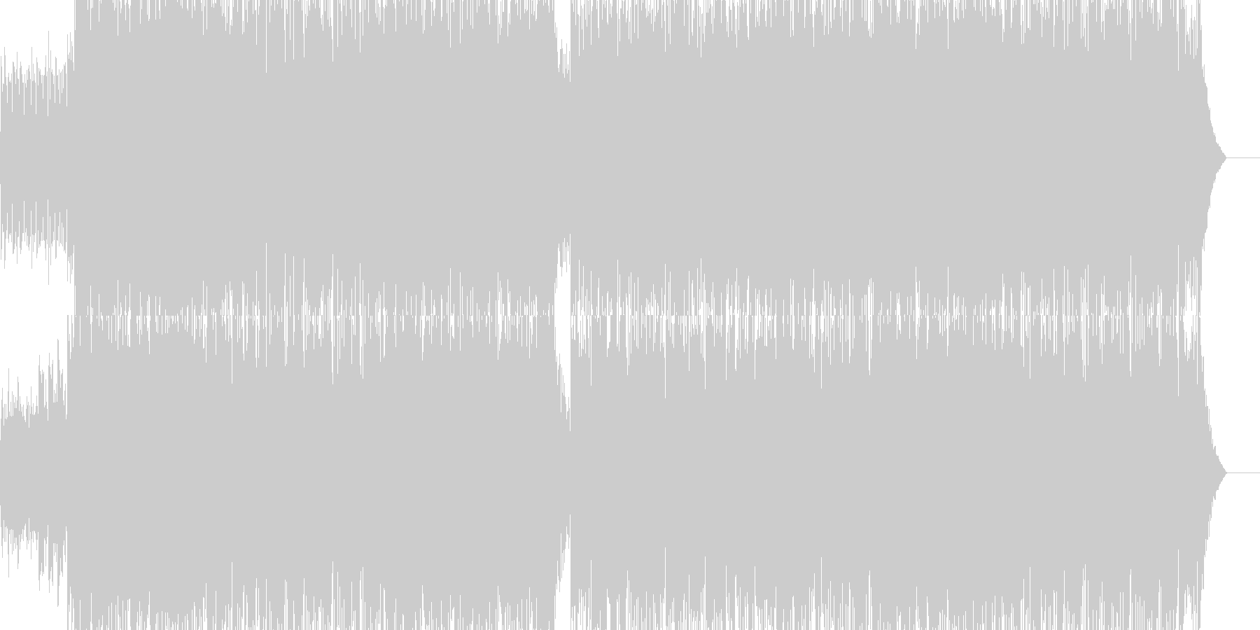 はつらつ リゾート 朝 アウトドア 空の未再生の波形