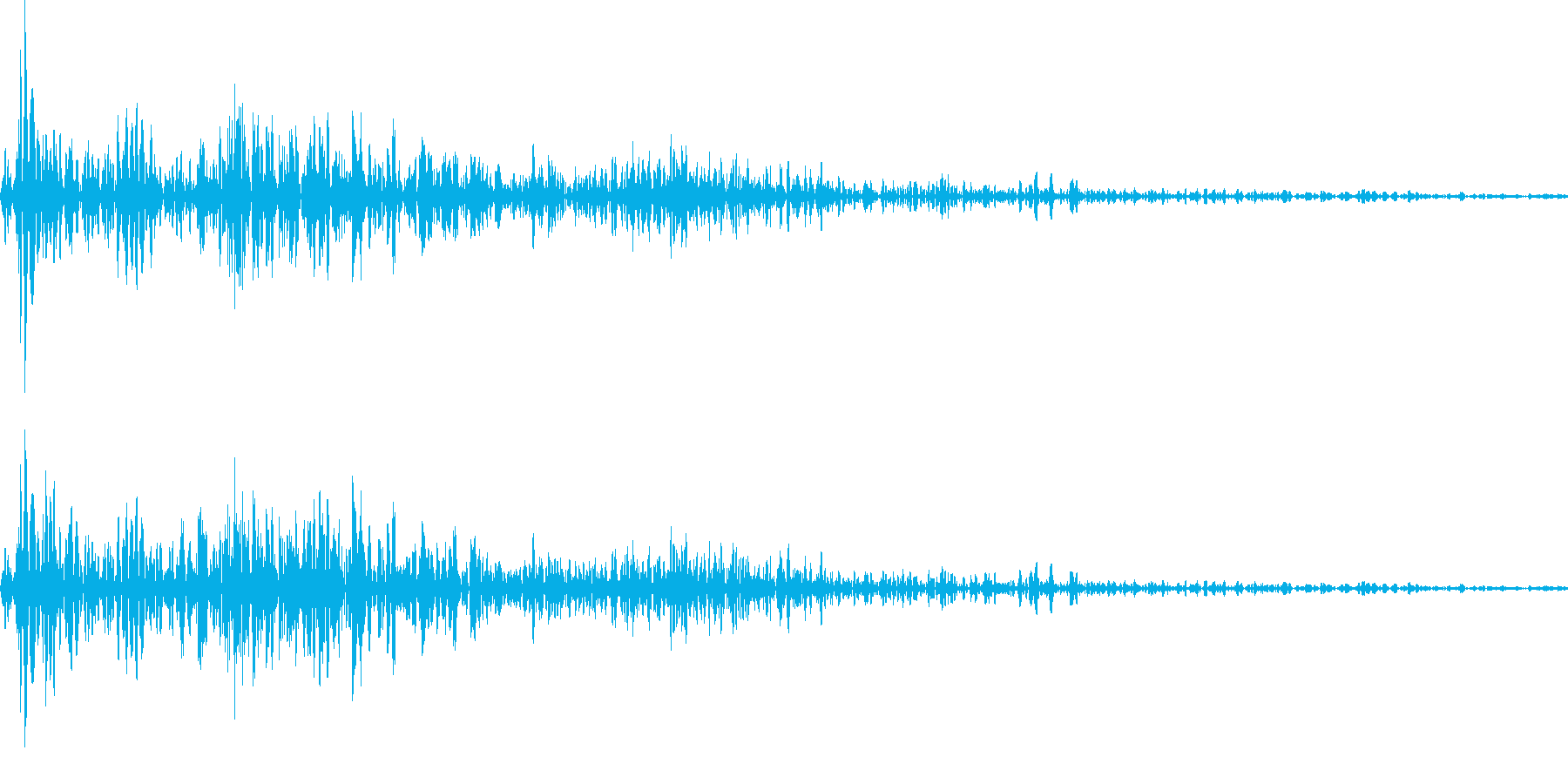 ザッ(拍手 足音 軍靴)の再生済みの波形