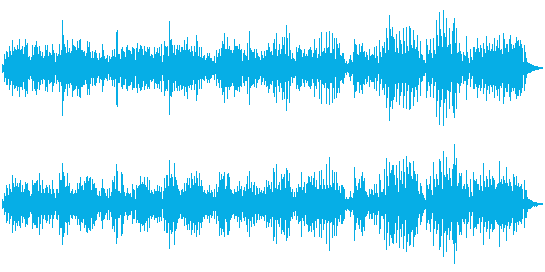 センチメンタルなピアノオリジナル曲です。の再生済みの波形