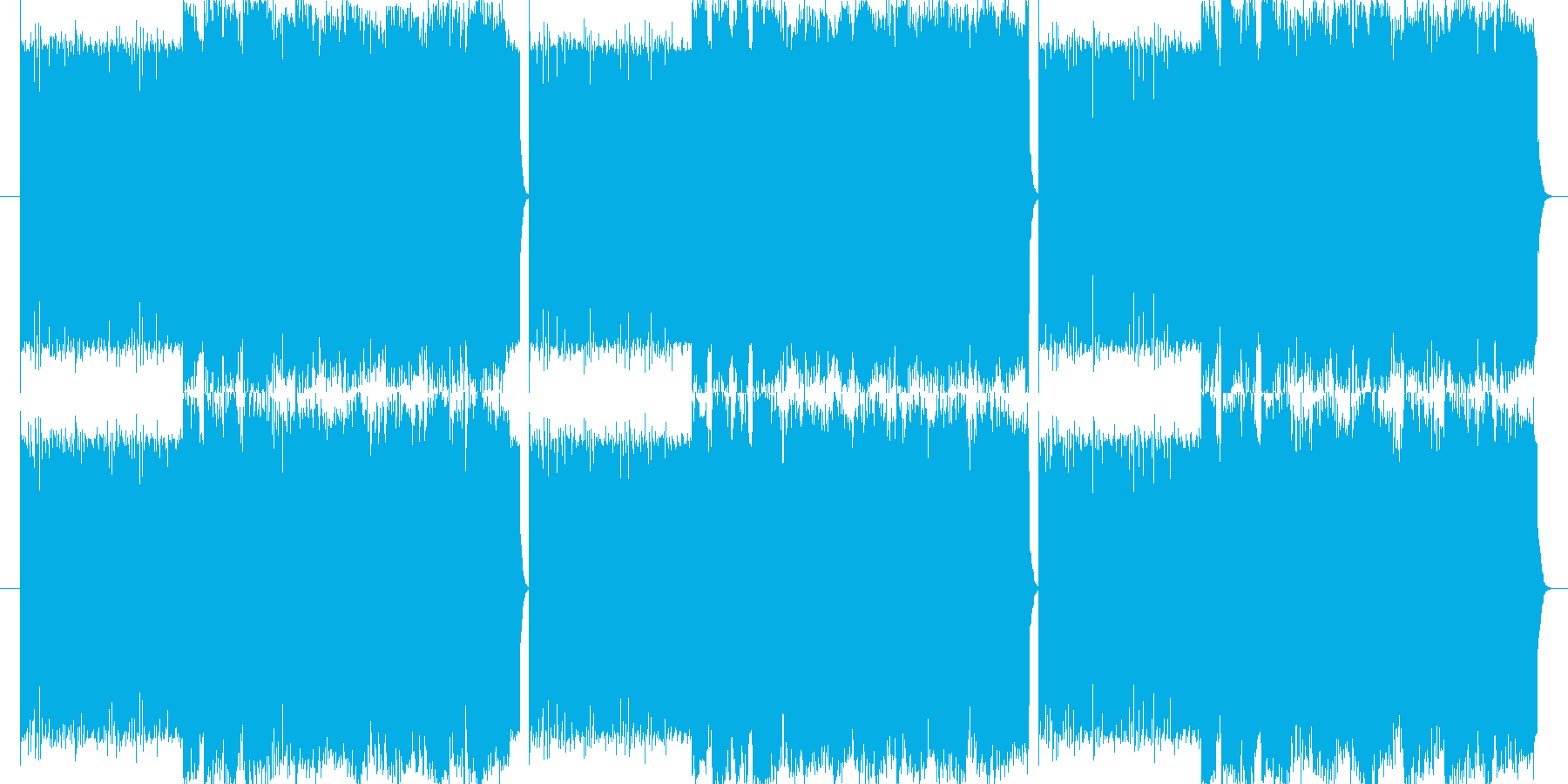 都会のカウガールの曲の再生済みの波形