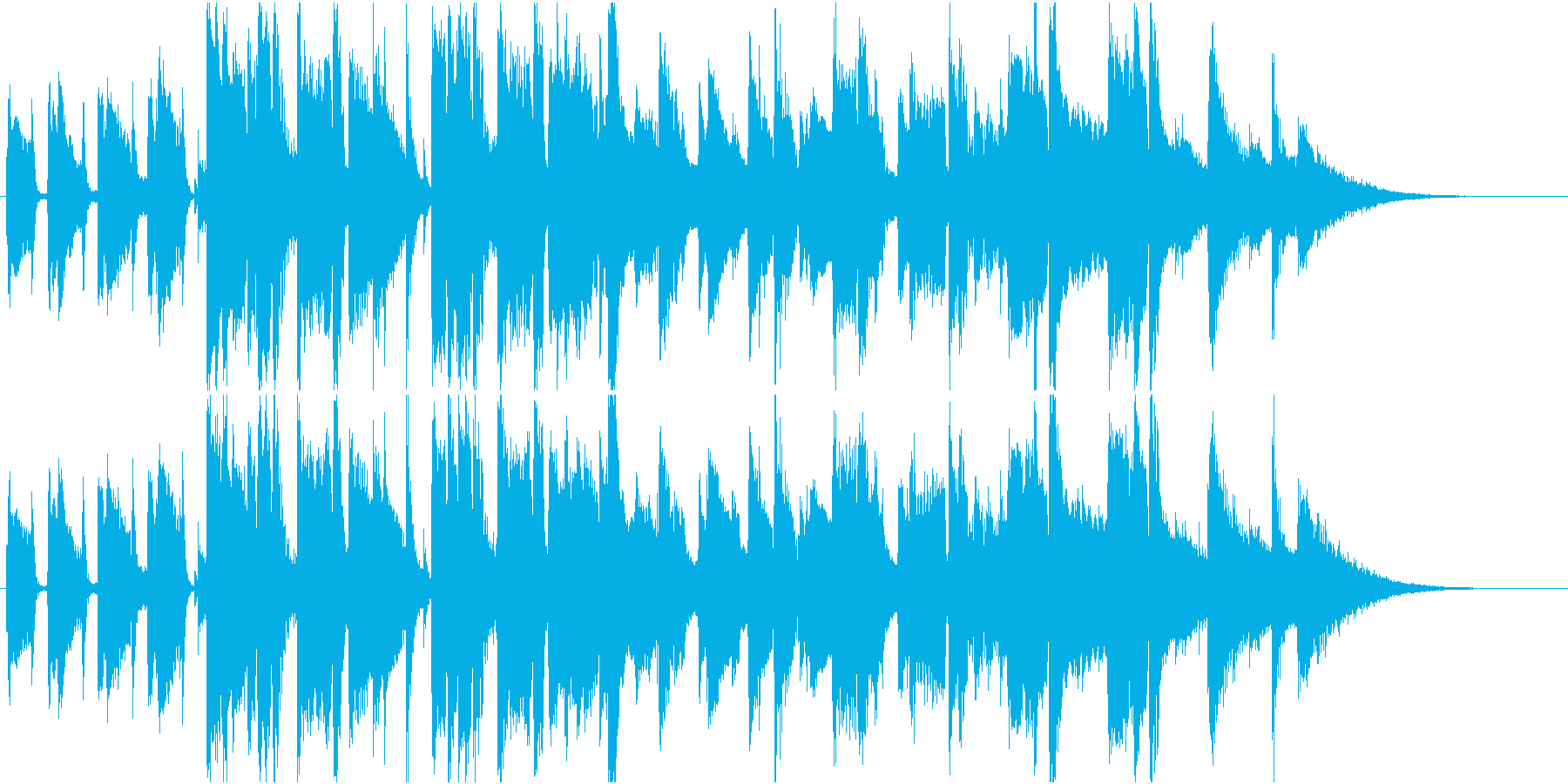 CMやジングルにあうジャズ曲の再生済みの波形