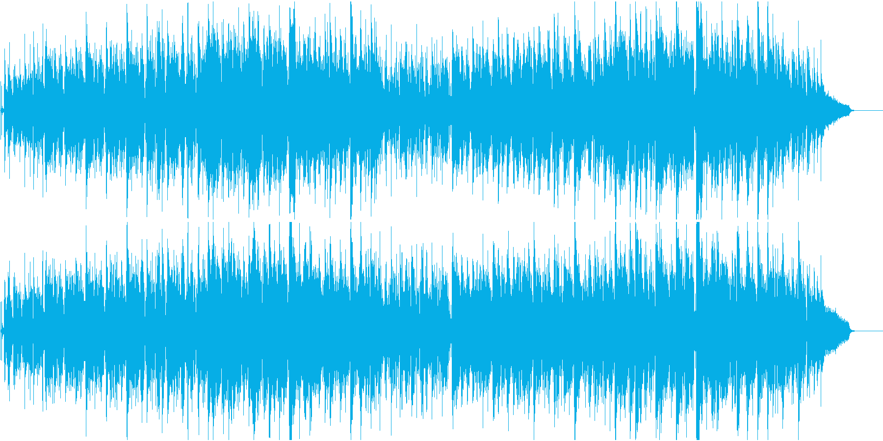 都会的でアダルトなbossa novaの再生済みの波形