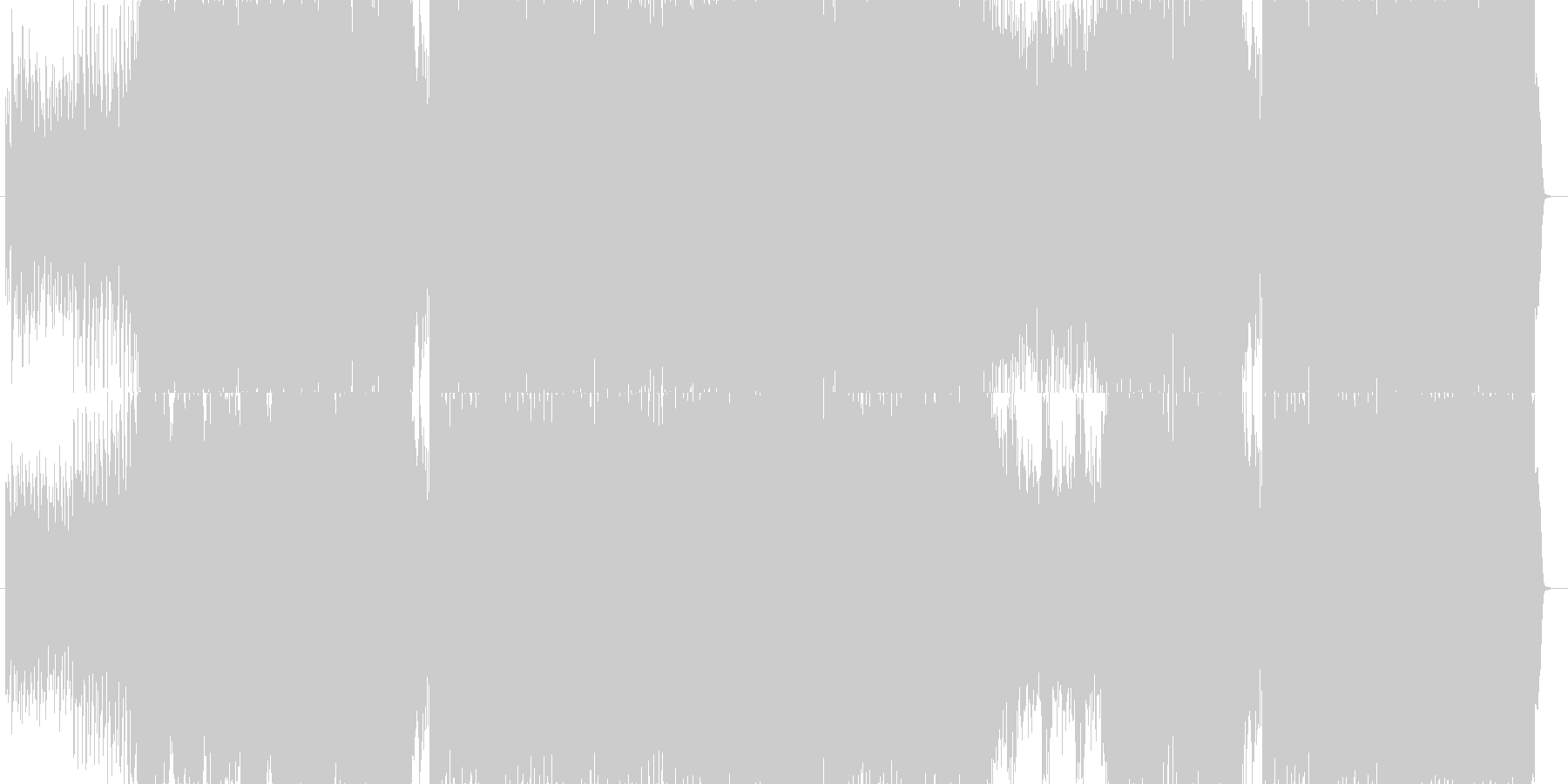 EDMと日本語歌詞ポップの融合の未再生の波形