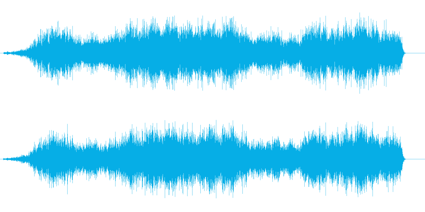 シュルルル(回転音)の再生済みの波形