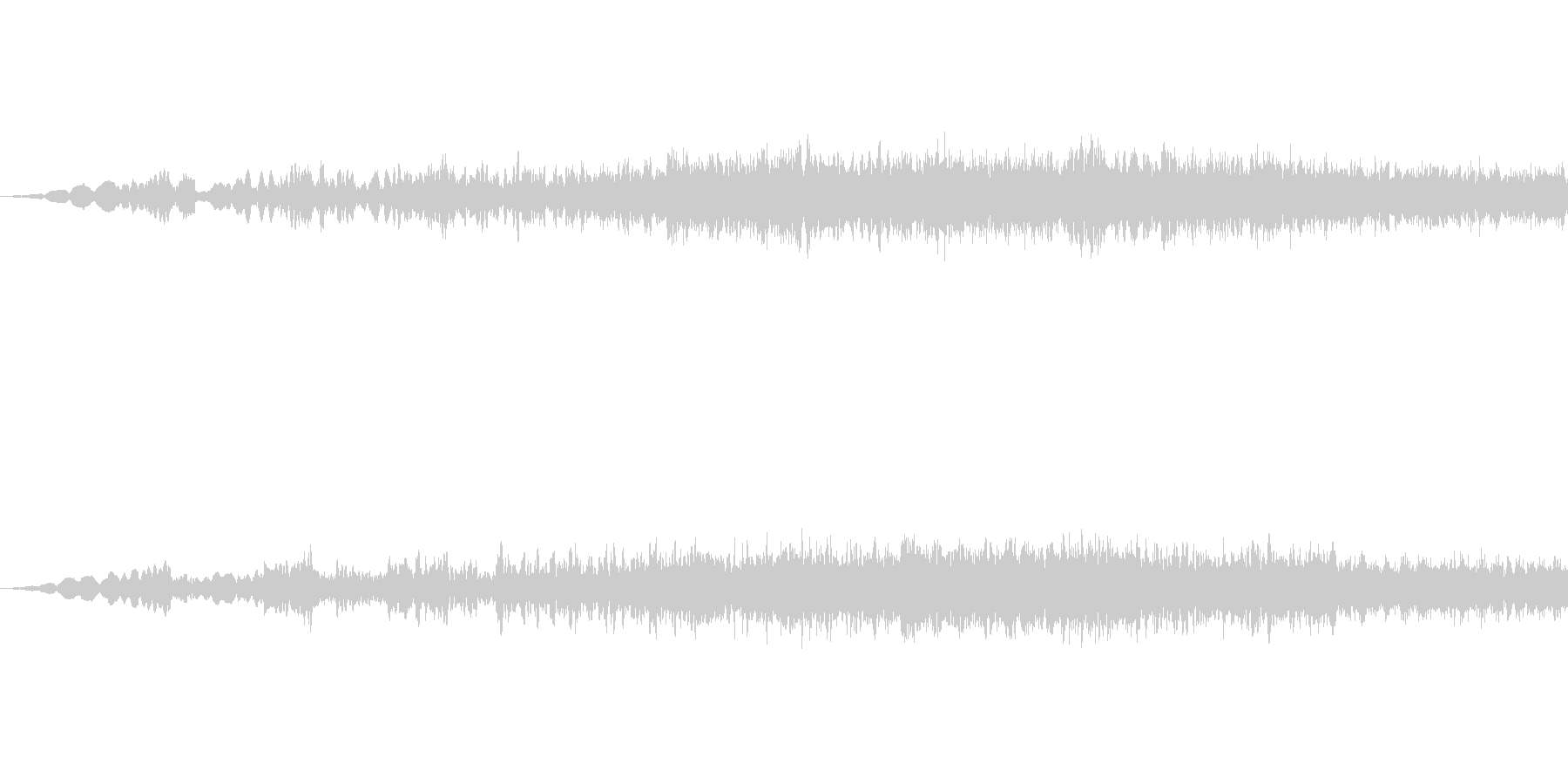 SFっぽい音その1です。「ヒューン」の未再生の波形