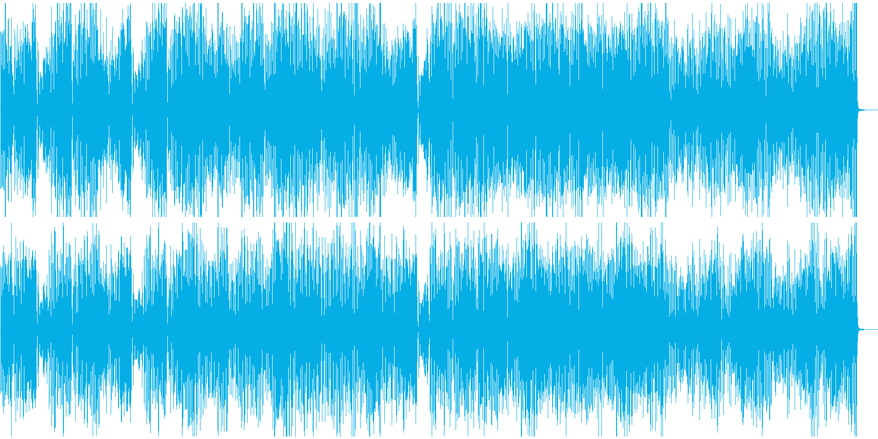 ピアノ名曲 ラグタイムで二番目に有名な曲の再生済みの波形