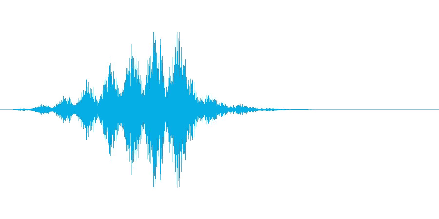 チャージ音。軽め。の再生済みの波形