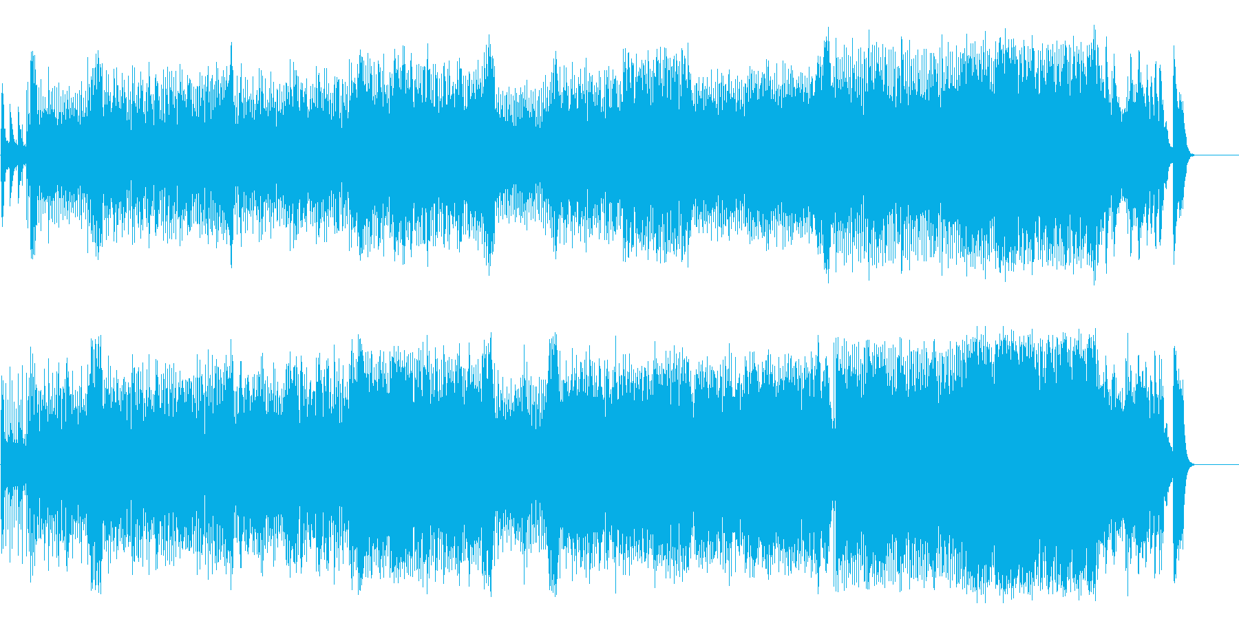 情熱的、ドラマチックフュージョン/ラテンの再生済みの波形