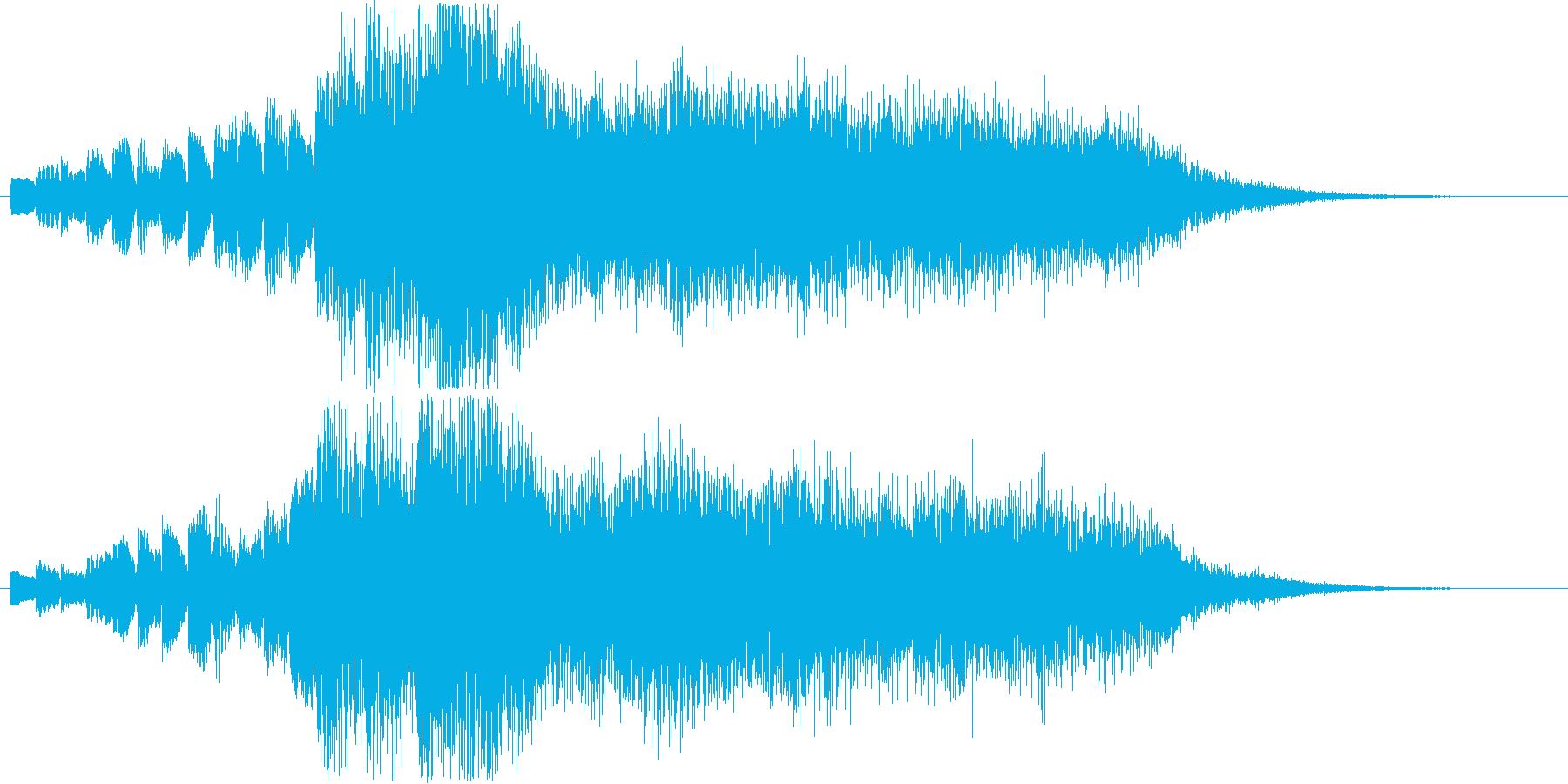 短めのシーンを演出する音です。の再生済みの波形