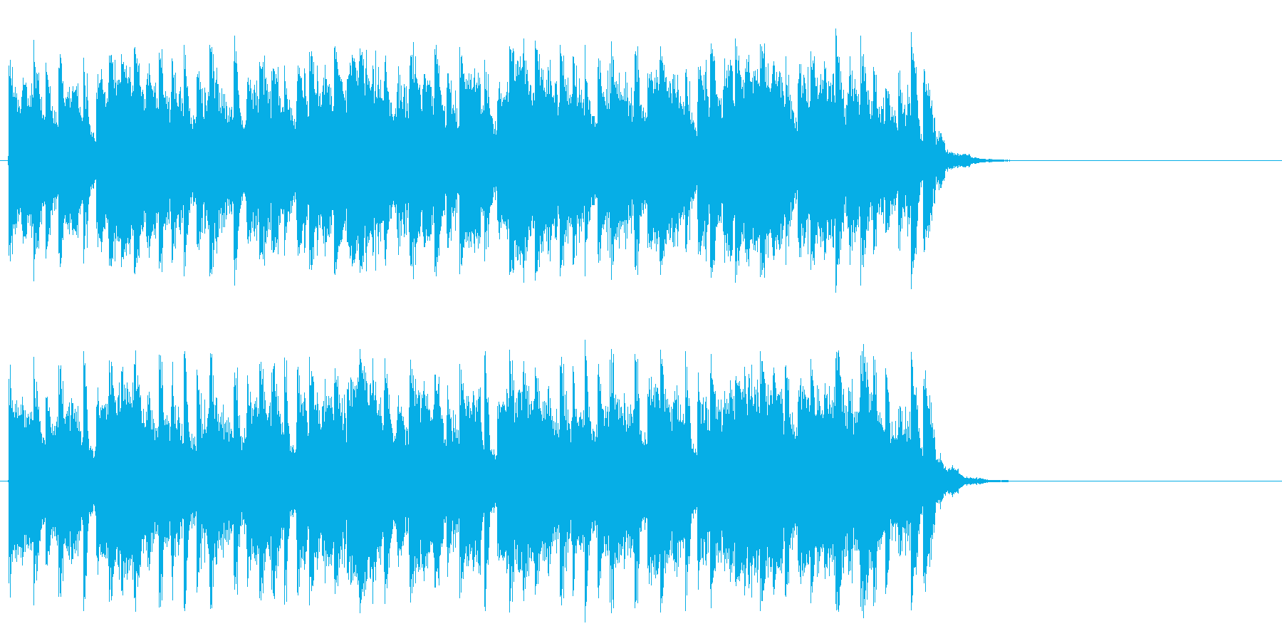 ほのぼのと優しいポップ(サビ)の再生済みの波形