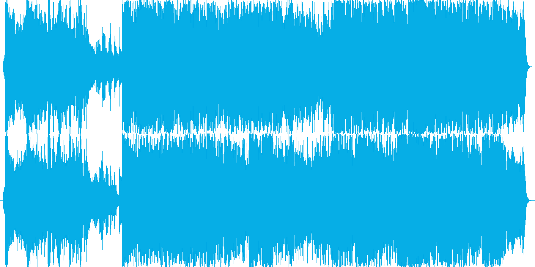 幻想的な戦闘曲の再生済みの波形