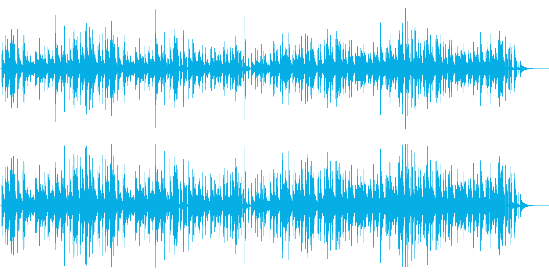 のどかでゆるい曲・ウクレレ伴奏のみ版の再生済みの波形