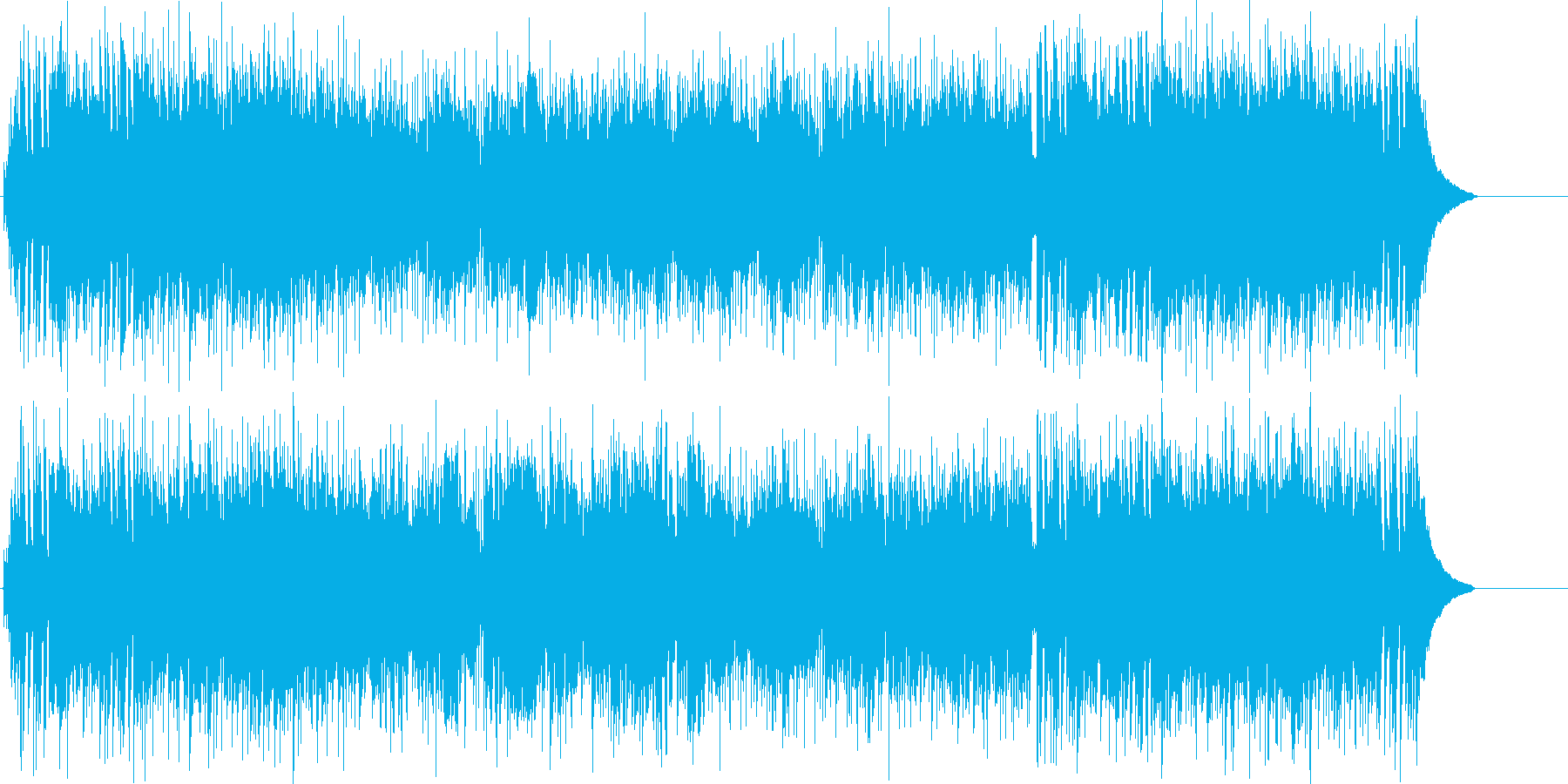 躍動感溢れる爽やかなポップ/テーマの再生済みの波形