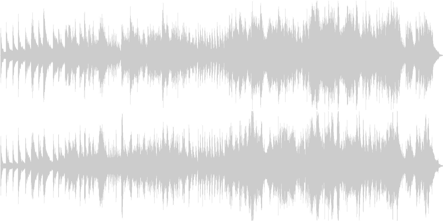宝石のような音楽です ピアノ現代音楽の未再生の波形