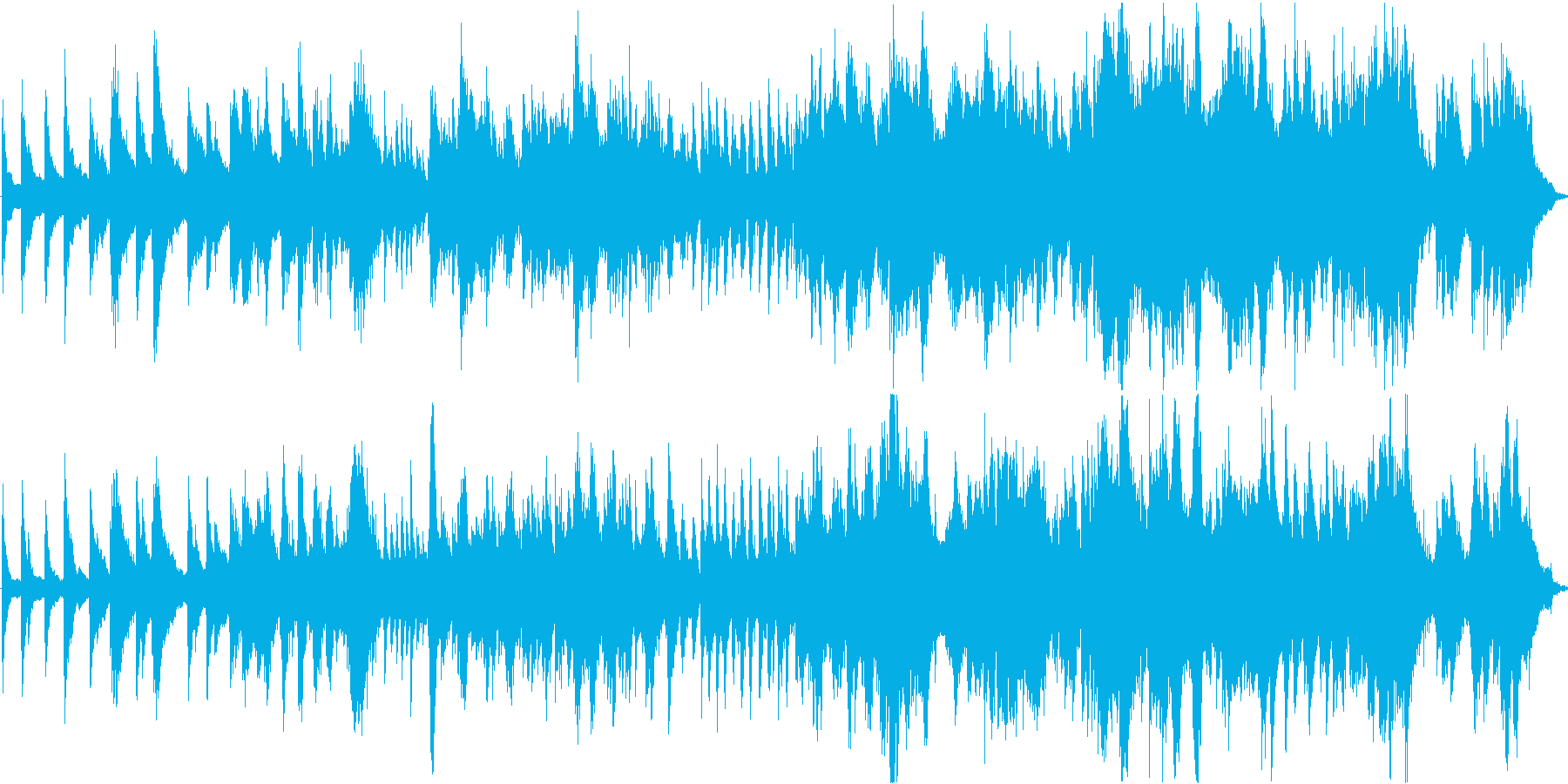 宝石のような音楽です ピアノ現代音楽の再生済みの波形