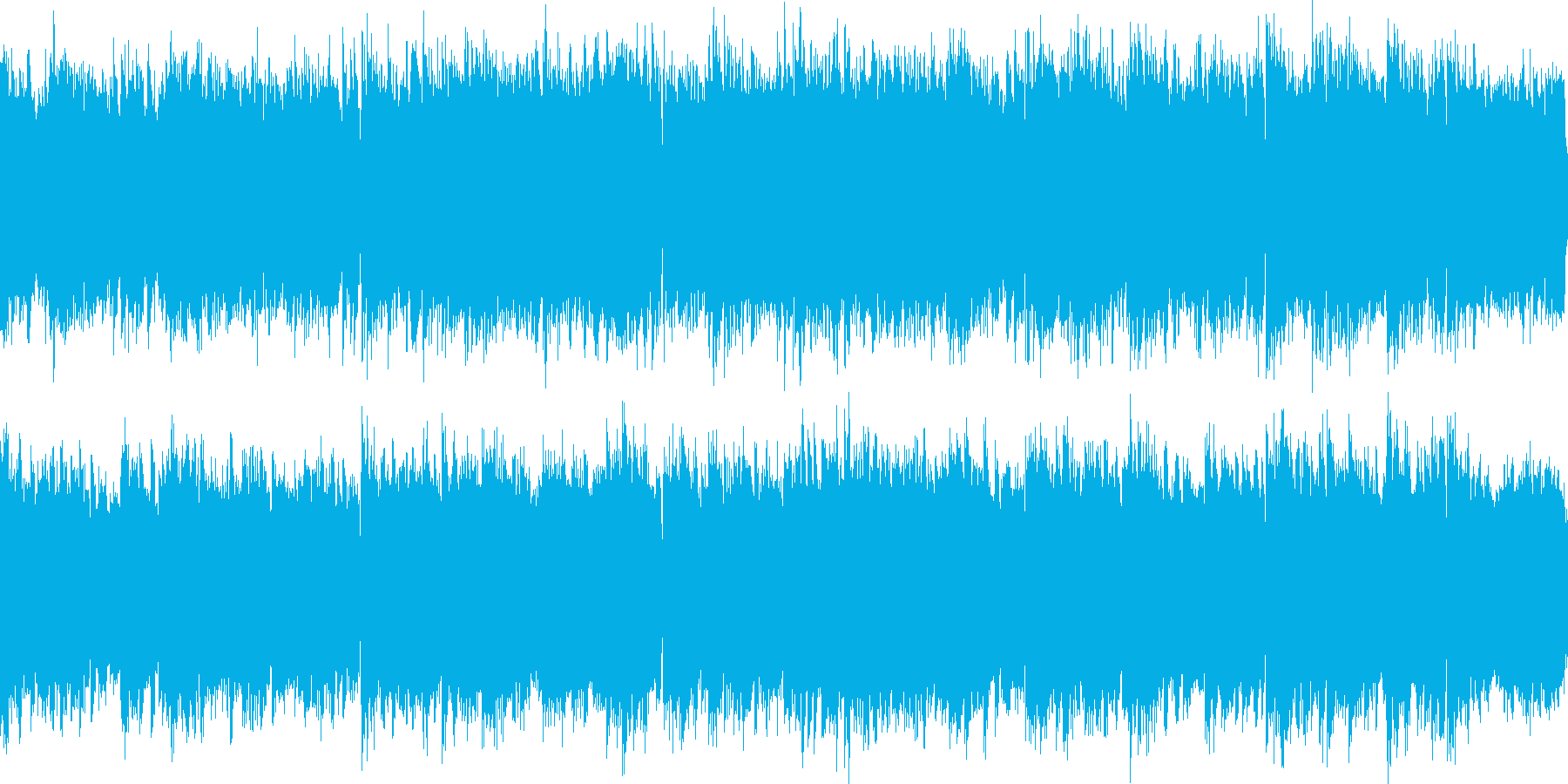 深海をイメージした神秘的な曲(ループ可)の再生済みの波形