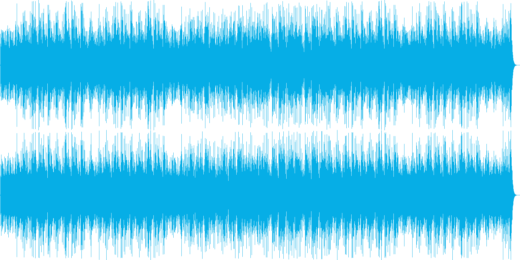 アジア風で落ち着きのある民族音楽の再生済みの波形