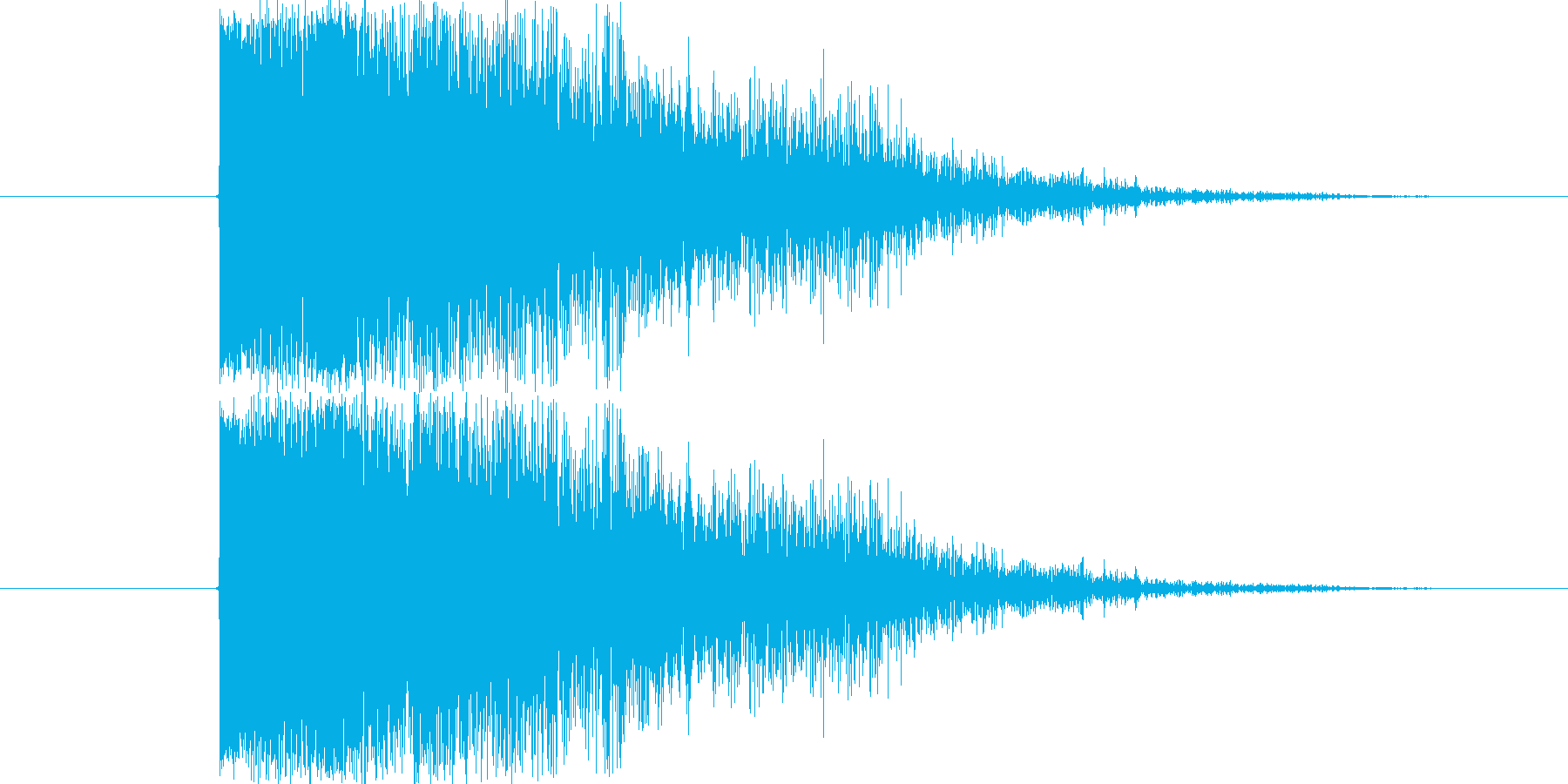 SF的なインパクト音です。シンセ音に伸…の再生済みの波形