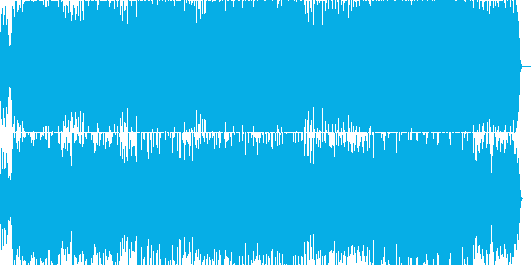 壮大さをイメージした二胡曲の再生済みの波形